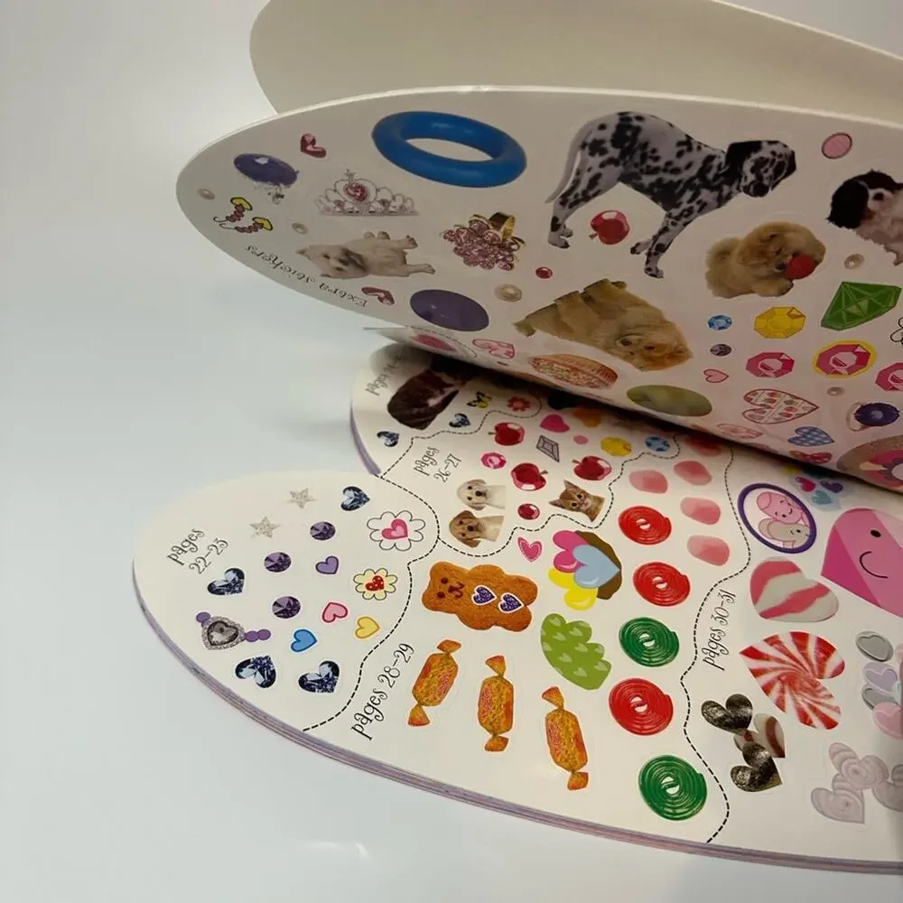 I Love Hearts Sticker Book with over 600 Stickers Valentines Day Kids